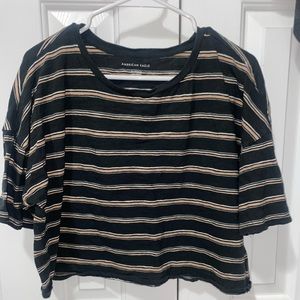 American Eagle Stripped Crop.